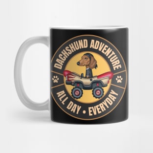 Dachshund Adventure Mug